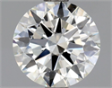 Natural Diamond 1.00 Carats, Round with Excellent Cut, H Color, SI1 Clarity and Certified by GIA