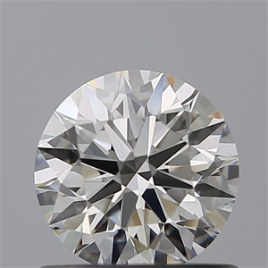 Foto Diamante Natural 0.70 quilates, Redondo , Color F, claridad VVS2 y certificado IGI de