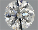 Natural Diamond 0.70 Carats, Round with Excellent Cut, G Color, SI2 Clarity and Certified by GIA