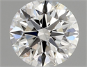 Natural Diamond 0.42 Carats, Round with Excellent Cut, E Color, VS1 Clarity and Certified by GIA