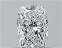 Diamante Natural 0.70 quilates, Del cojín , Color D, claridad VVS1 y certificado GIA