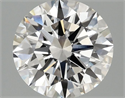 Lab Grown Diamond 2.01 Carats, Round with Ideal Cut, F Color, VS1 Clarity and Certified by IGI