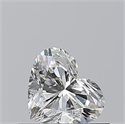Natural Diamond 0.50 Carats, Heart with  Cut, H Color, VS2 Clarity and Certified by GIA