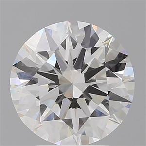 Picture of Lab Grown Diamond 3.55 Carats, Round with Ideal Cut, E Color, VS1 Clarity and Certified by IGI