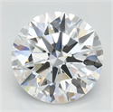 Del inventario de diamantes de laboratorio, 2.12 quilates, Redondo , Color D, claridad IF y certificado IGI