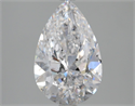 Natural Diamond 3.02 Carats, Pear with  Cut, D Color, SI2 Clarity and Certified by GIA