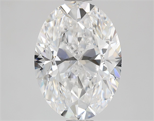 Picture of Natural Diamond 4.00 Carats, Oval with  Cut, E Color, VS2 Clarity and Certified by GIA