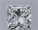 Diamante Natural 1.80 quilates, Princesa , Color I, claridad IF y certificado GIA