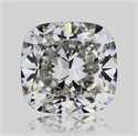 Natural Diamond 0.70 Carats, Cushion with  Cut, I Color, VS1 Clarity and Certified by GIA