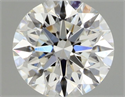 Diamante Natural 0.41 quilates, Redondo , Color H, claridad VVS1 y certificado GIA