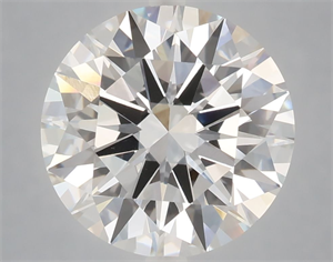 Picture of Lab Grown Diamond 5.03 Carats, Round with Ideal Cut, E Color, VVS1 Clarity and Certified by IGI