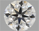 Natural Diamond 1.00 Carats, Round with Very Good Cut, H Color, VS2 Clarity and Certified by GIA