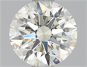 Diamante Natural 0.70 quilates, Redondo , Color K, claridad VVS2 y certificado GIA