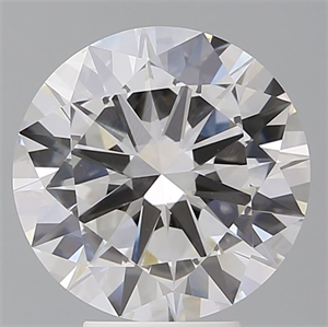 Picture of Lab Grown Diamond 5.03 Carats, Round with Excellent Cut, F Color, VVS2 Clarity and Certified by IGI