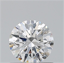Natural Diamond 0.71 Carats, Round with Excellent Cut, E Color, SI2 Clarity and Certified by GIA