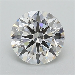 Picture of Lab Grown Diamond 1.20 Carats, Round with Ideal Cut, D Color, VVS2 Clarity and Certified by IGI