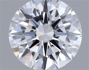 Picture of Lab Grown Diamond 1.01 Carats, Round with Ideal Cut, D Color, VS1 Clarity and Certified by IGI