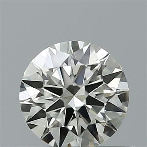 Foto Diamante Natural 0.40 quilates, Redondo , Color H, claridad IF y certificado IGI de