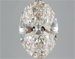 Picture of Lab Grown Diamond 8.17 Carats, Oval with  Cut, Fancy Vivid Pink Color, VS1 Clarity and Certified by IGI