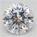 Del inventario de diamantes de laboratorio, 3.56 quilates, Redondo , Color E, claridad IF y certificado GIA