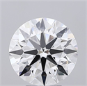 Del inventario de diamantes de laboratorio, 4.95 quilates, Redondo , Color F, claridad VS1 y certificado IGI