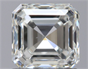 Natural Diamond 1.04 Carats, Asscher with  Cut, I Color, VS2 Clarity and Certified by GIA