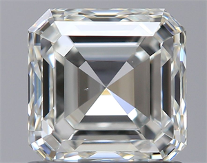 Picture of Natural Diamond 1.04 Carats, Asscher with  Cut, I Color, VS2 Clarity and Certified by GIA