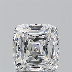 Picture of Natural Diamond 1.02 Carats, Cushion with  Cut, E Color, VVS2 Clarity and Certified by GIA