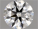 Natural Diamond 0.90 Carats, Round with Excellent Cut, I Color, VS1 Clarity and Certified by GIA