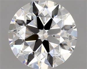 Picture of Natural Diamond 0.90 Carats, Round with Excellent Cut, I Color, VS1 Clarity and Certified by GIA