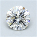 Diamante Natural 1.00 quilates, Redondo , Color H, claridad VVS1 y certificado GIA