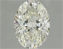 Diamante Natural 0.90 quilates, Ovalado , Color K, claridad VVS1 y certificado IGI