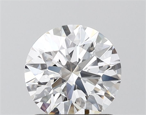 Picture of Lab Grown Diamond 1.24 Carats, Round with Ideal Cut, D Color, VS1 Clarity and Certified by IGI