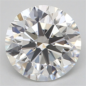 Foto Diamante Natural 0.64 quilates, Redondo , Color F, claridad IF y certificado GIA de