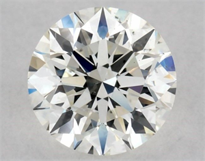Picture of Natural Diamond 0.50 Carats, Round with Excellent Cut, J Color, SI2 Clarity and Certified by GIA