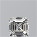 Diamante Natural 1.01 quilates, Asscher , Color I, claridad SI1 y certificado GIA