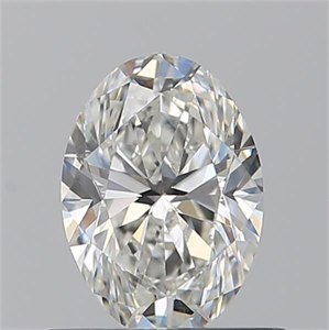 Picture of Natural Diamond 0.71 Carats, Oval with  Cut, H Color, VS2 Clarity and Certified by GIA