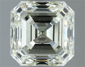 Picture of Natural Diamond 2.00 Carats, Asscher with  Cut, L Color, VS1 Clarity and Certified by IGI