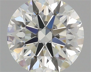 Picture of Natural Diamond 0.70 Carats, Round with Excellent Cut, J Color, VVS1 Clarity and Certified by GIA