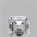 Diamante Natural 0.75 quilates, Asscher , Color E, claridad VVS2 y certificado GIA