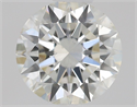 Natural Diamond 0.50 Carats, Round with Excellent Cut, I Color, VS2 Clarity and Certified by GIA