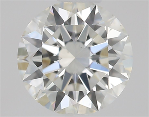 Picture of Natural Diamond 0.50 Carats, Round with Excellent Cut, I Color, VS2 Clarity and Certified by GIA