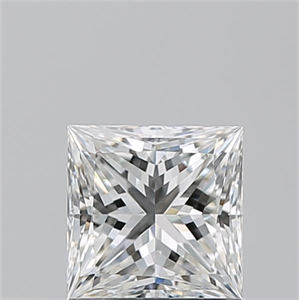 Picture of Natural Diamond 1.03 Carats, Princess with  Cut, G Color, VVS1 Clarity and Certified by GIA