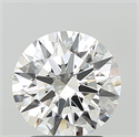 Lab Grown Diamond 2.52 Carats, Round with Ideal Cut, E Color, VVS2 Clarity and Certified by IGI