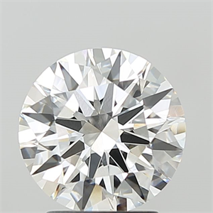 Picture of Lab Grown Diamond 2.52 Carats, Round with Ideal Cut, E Color, VVS2 Clarity and Certified by IGI