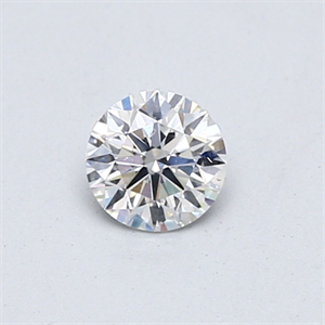 Picture of Natural Diamond 0.40 Carats, Round with Excellent Cut, E Color, SI1 Clarity and Certified by GIA
