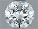 Natural Diamond 0.60 Carats, Round with Excellent Cut, G Color, VS2 Clarity and Certified by IGI