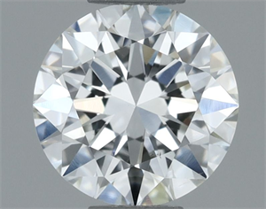 Picture of Natural Diamond 0.60 Carats, Round with Excellent Cut, G Color, VS2 Clarity and Certified by IGI