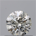 Diamante Natural 0.51 quilates, Redondo , Color H, claridad VVS1 y certificado IGI