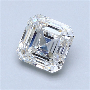 Foto Diamante Natural 2.02 quilates, Asscher , Color H, claridad VS2 y certificado GIA de